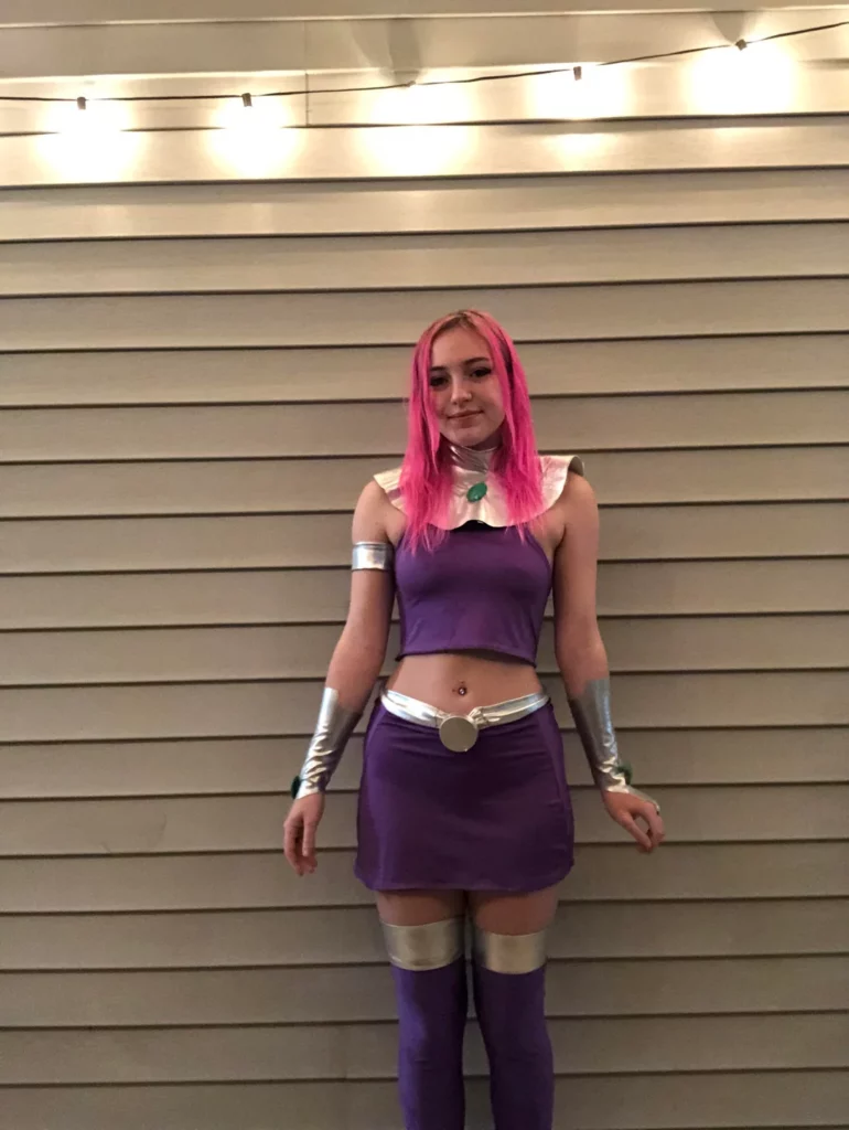 Homemade Starfire Costume – A-Z Costume Ideas